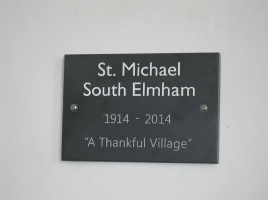 001St Michael's slate plaque